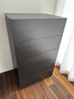 IKEA Kommode schwarz Holz furniert