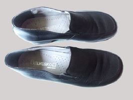 Gr. 38 HELVESKO Leder Schuhe Halbschuhe Neupreis etwa 239.-