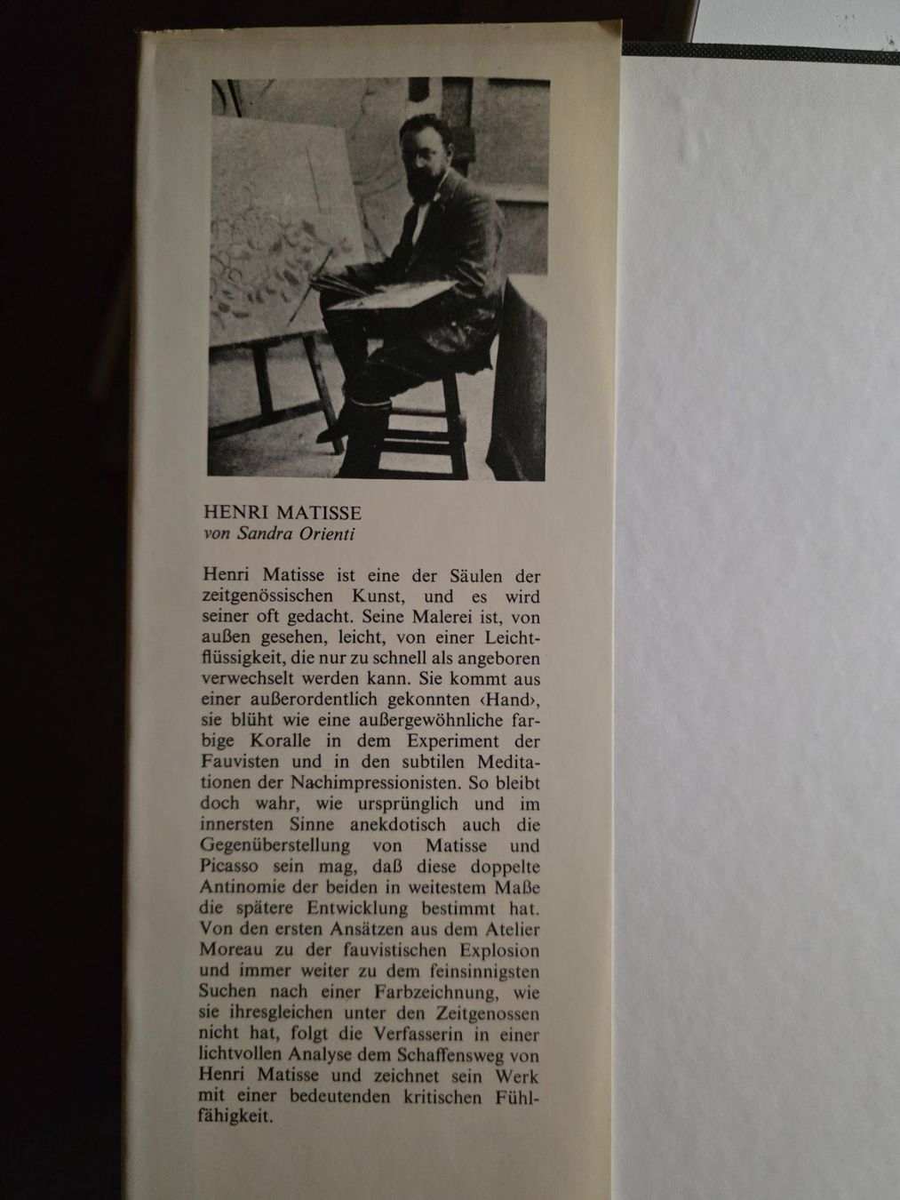 Libri: Henri Matisse  - Gestalter unserer Zeit - 1972 – Usato da Walterswil BE venduto da Lonitti 3