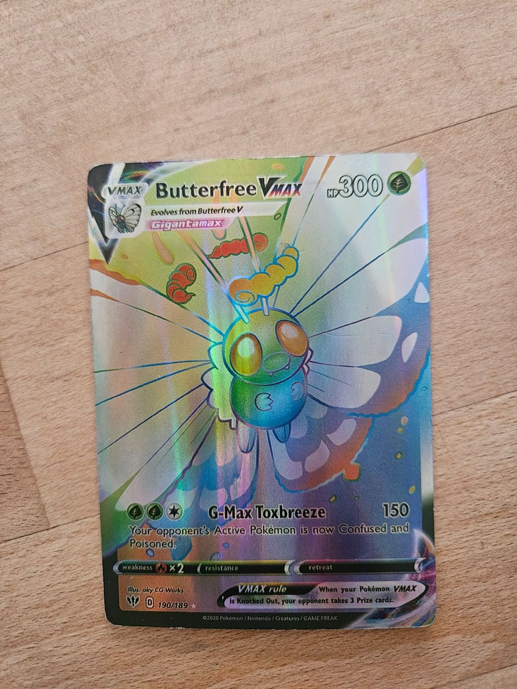 Pokémon Carte collezionabili: Butterfree Pokemon – Usato da Wernetshausen venduto da hollsand