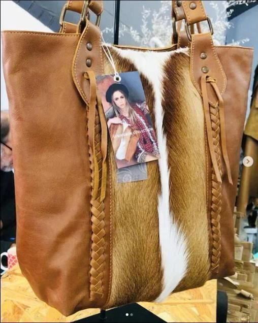 Borse da donna: Tote Springbok Kerri – Nuovo e nell'imballaggio originale da Arbedo venduto da patagonialeatherrugs 7