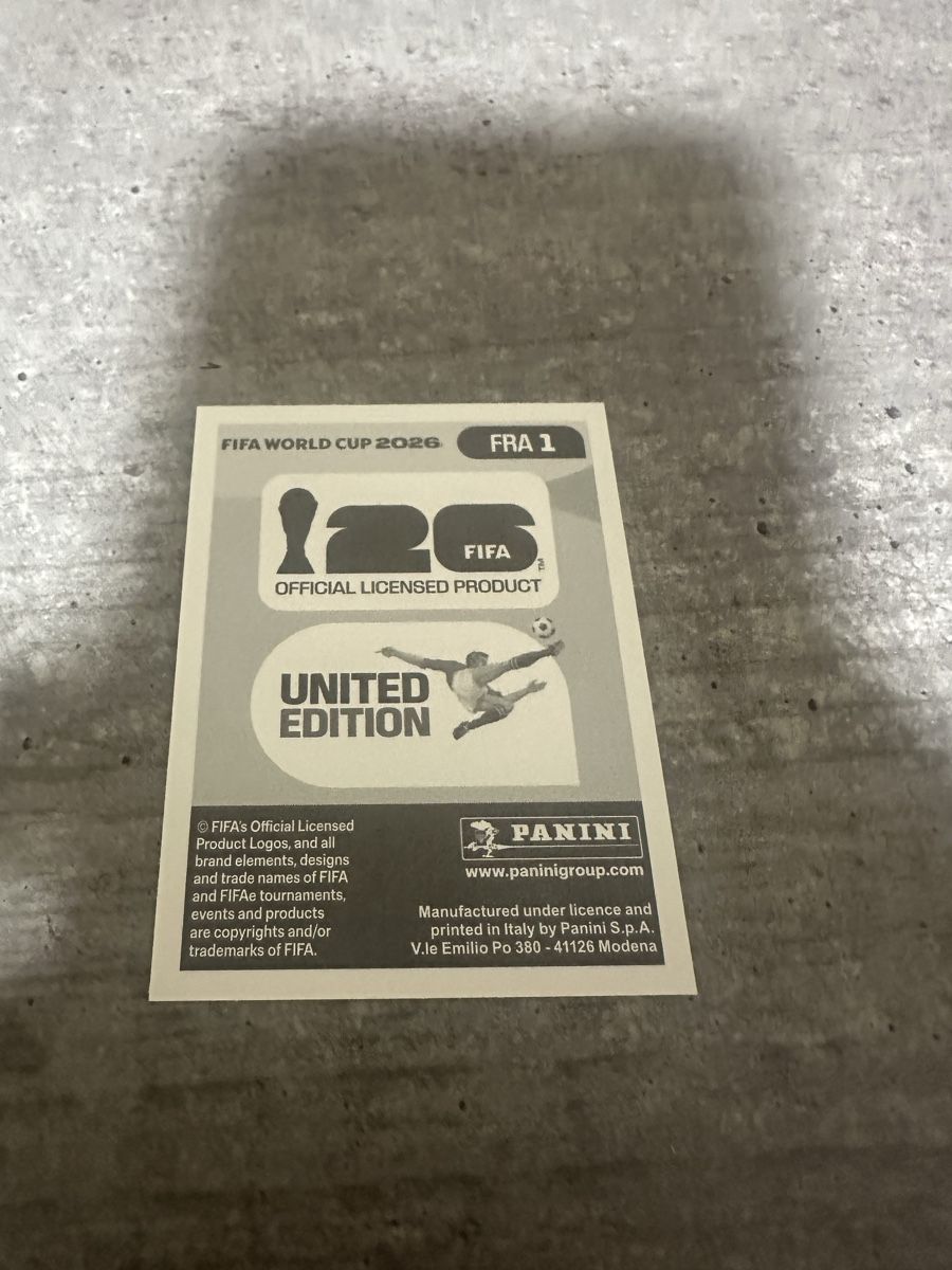 Panini Carte collezionabili: FRA 1 , FIFA WORLD CUP 2026 PANINI  – Nuovo (secondo la descrizione) da Frauenfeld venduto da 1PegPeg1 1
