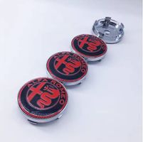 Neue Alfa Romeo Felgendeckel-Set (4 Stk., nicht original)