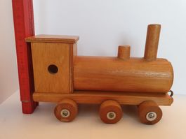 Dampflok aus Holz für Kinder oder Ausstellung, Dekoration 🚂