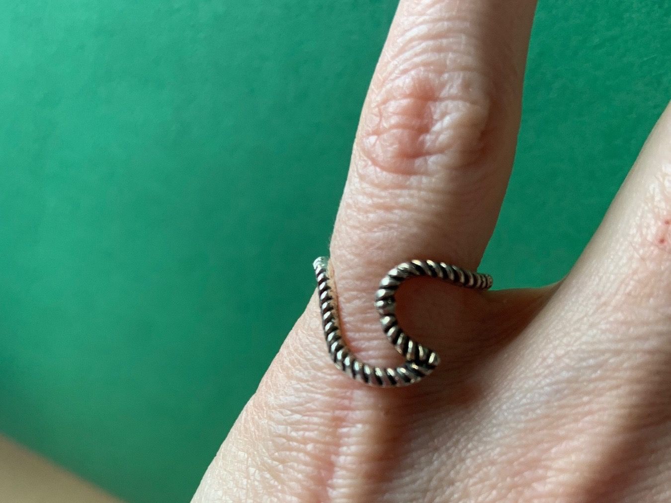Anelli: Fingerring SNAKE Abstrakt (50) – Usato da Laufen venduto da Bellavitaboom 4