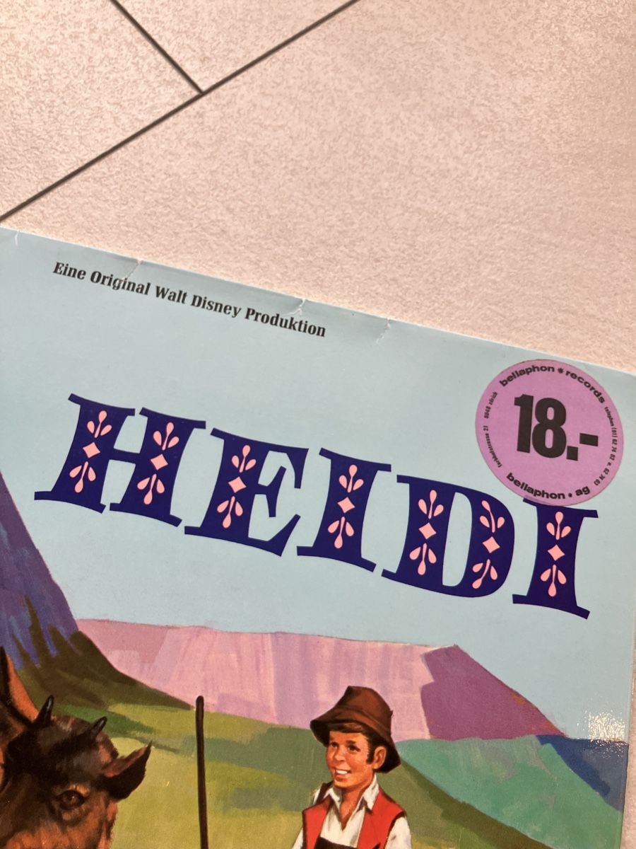 Vinyles: Wunderschöne Heidi LP – D'occasion à Biglen par Maci2005 1