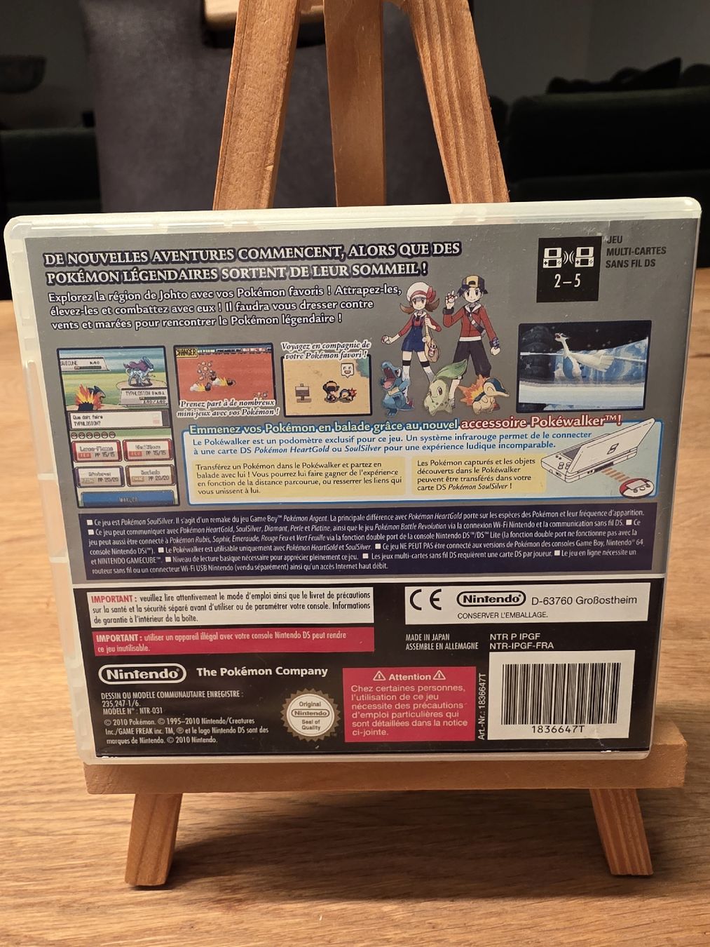 Pokémon Spiele: Pokémon Version Argent SoulSilver DS – Gebraucht aus Develier von Luc_TCG_GAMES 1