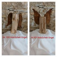 Holz Scheit Engel Klein