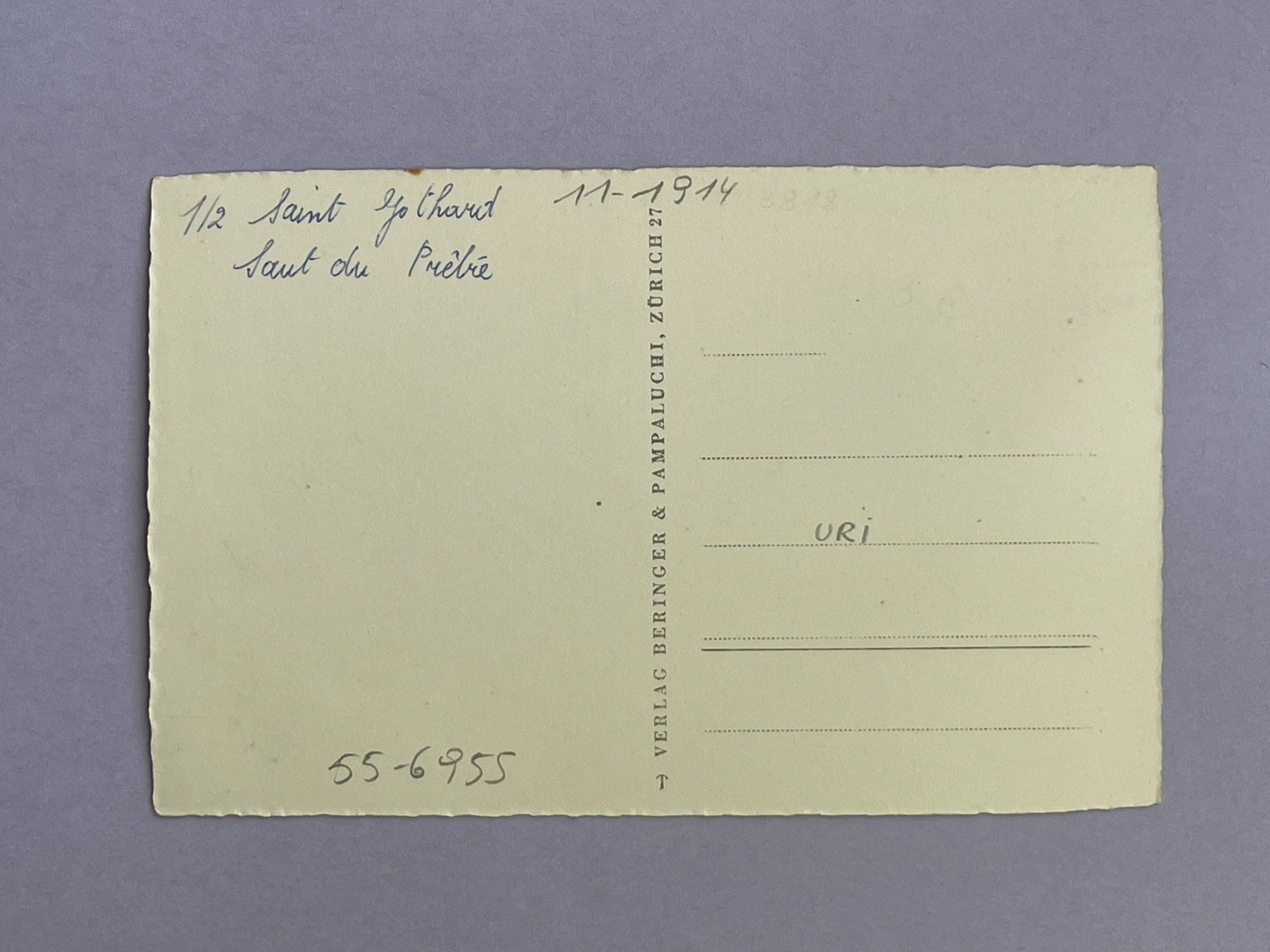 Cartoline postali: Wassen, Pfaffensprung – Usato da Steg VS venduto da _vinci_ 1