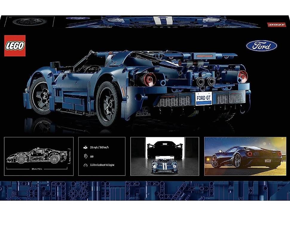 Lego Kit di costruzioni: LEGO 42154 Technic Ford GT 2022 Auto-Modellbausatz – Nuovo e nell'imballaggio originale da Zürich venduto da veram1981 1