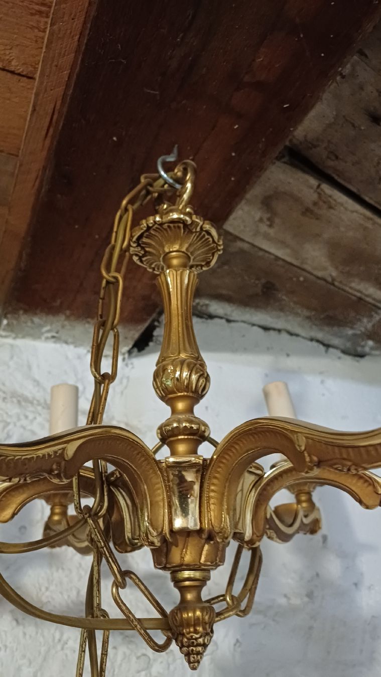 Lampadari & plafoniere: Schöner Messing Leuchter – Usato da Flawil venduto da Pinkmalibu 3