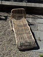 Holz Gartenliege  mit Auflage