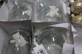 Christbaumschmuck, 9-teilig, Glas - NEU