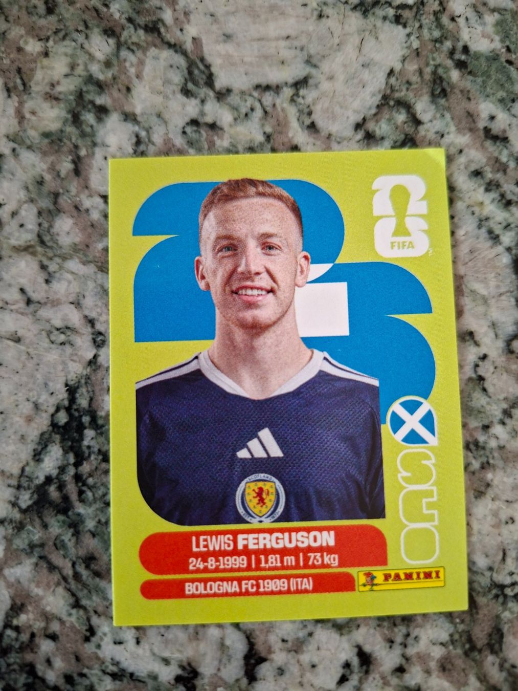 Panini Carte collezionabili: Panini WM 2026 SCO 14 Lewis Ferguson – Nuovo (secondo la descrizione) da Balterswil venduto da Steineparadies