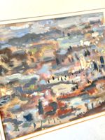 💚 ORIGINAL GEMÄLDE ABSTRAKTE LANDSCHAFT 20.JH.–TOSKANA ST