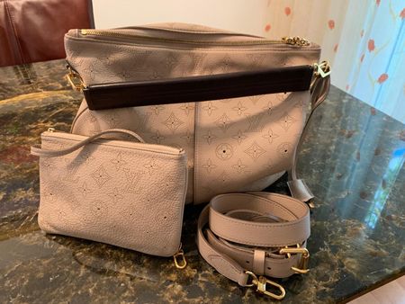 Louis Vuitton Mahina beige (1. Hand, 100% Original)