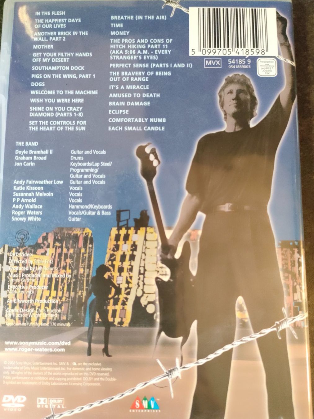 Tutti i DVDs: DVDE Roger Waters- IN THE FLESH – Usato da Rheineck venduto da simfu 1