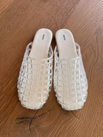 Zara Jelly Pantoletten transparent-weiss in Gr.38