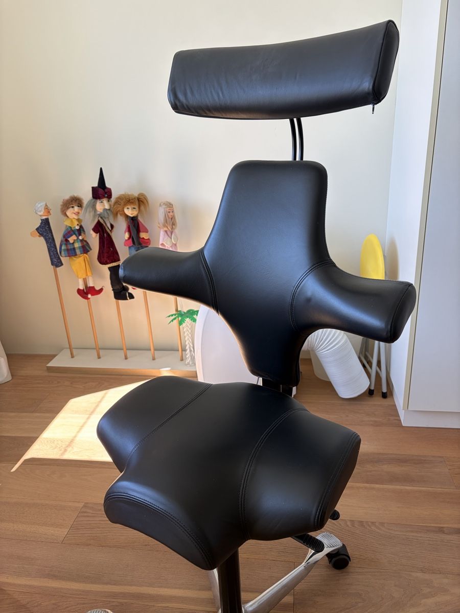 Håg Stühle: HAG Capisco 8107 Antigo Leder Schwarz – Neu (gemäss Beschreibung) aus Pfäffikon ZH von cei_g59g 2