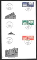 Kehrdrucke 3 FDC K51, K53, K54 ET Bern 18.6.70 schön illustr