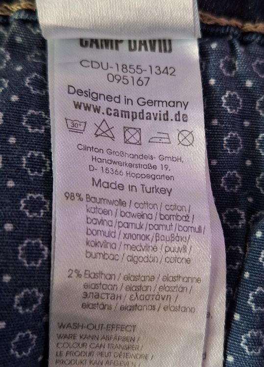 Camp David Jeans: Camp David Damen Jeans, Grösse 32/34 – Usato da Lützelflüh-Goldb venduto da bli_f2v9 6