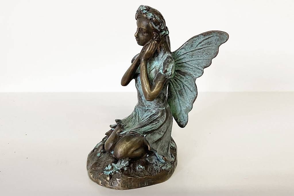 Sculture & Statue: Bronzefigur, kleine Fee – Nuovo (secondo la descrizione) da Ballwil venduto da ClassicGallery 1