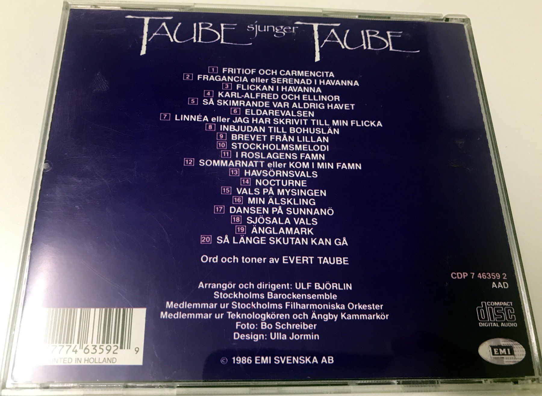 CD: CD- Taube sjunger Taube – Usato da Guntershausen venduto da Gloominati 1