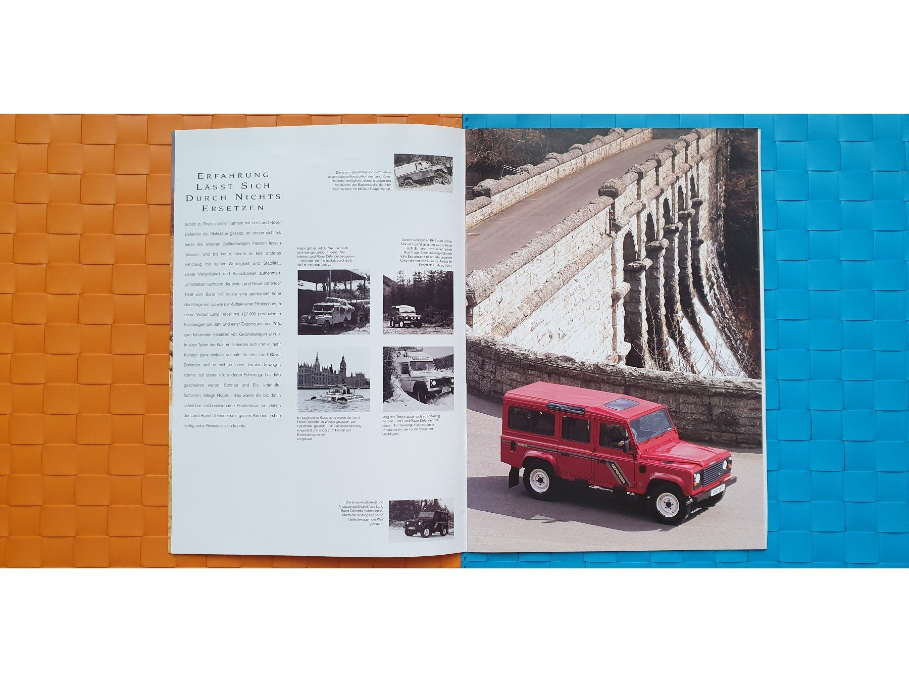 Zeitschriften & Magazine: LAND ROVER DEFENDER 1996 - Prospekt / Katalog – Gebraucht aus Viganello von CARLiteratur 2