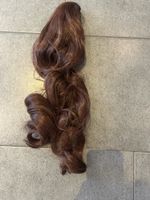 Neu!! Ponytail mit Kralle 55 cm (4) Kunsthaar rotbraun 