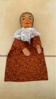 Holzpuppe Trachtenpuppe, handgeschnitzt, Vintage Deko