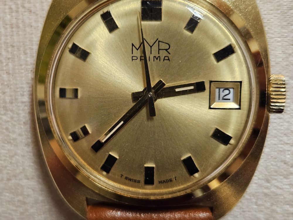 MYR Prima Automatic Vintage Herrenuhr 1970er (Gebraucht) in Jona für ...