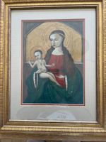 Heiligenbild „Madonna mit Kind von Josef Schädler, Triesen!