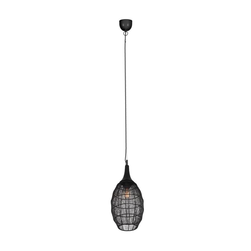 Kronleuchter & Deckenlampen: Pendelleuchte, Schwarz, Korb, 26 cm Ø – Neu (gemäss Beschreibung) aus Kreuzlingen von Smart-Light