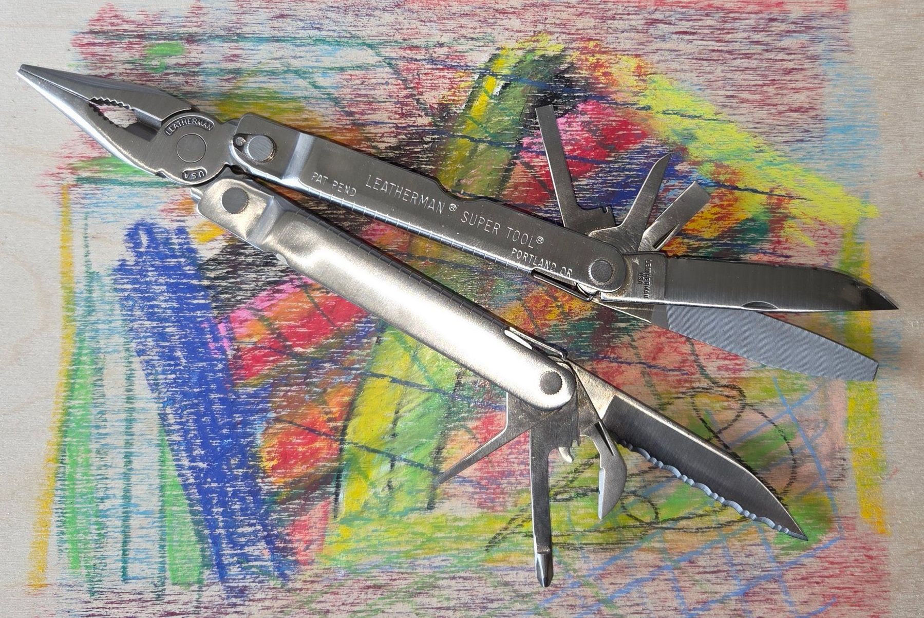 Leatherman Couteaux de poche: Leatherman Tool mit Lederetui – D'occasion à Gossau SG par tenerife11 4