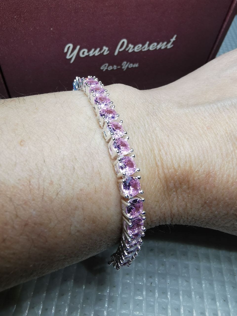 Bracciali & Braccialetti: Bracelet avec zircons – Nuovo e nell'imballaggio originale da Reconvilier venduto da Tsma67 9