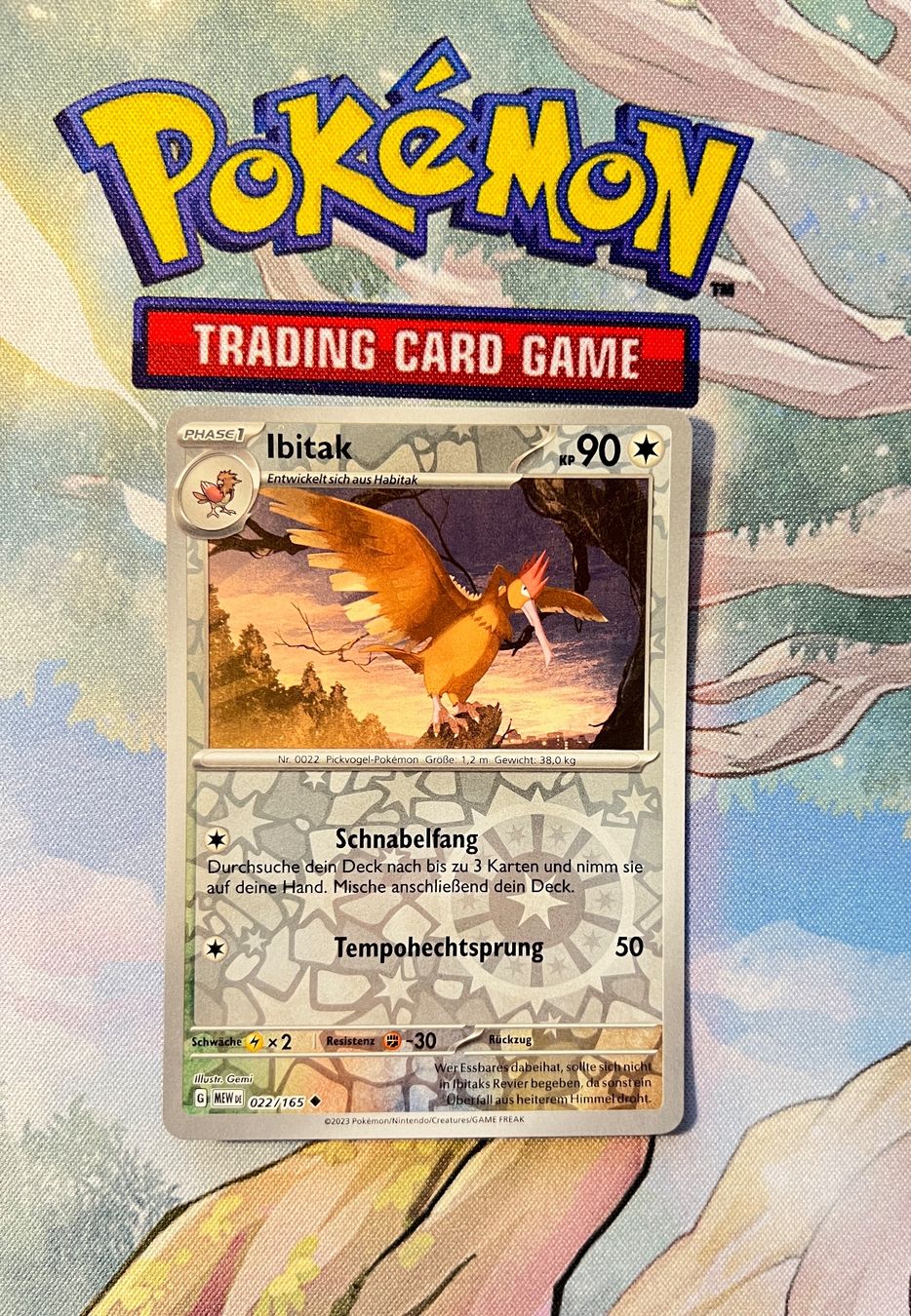Pokémon Carte collezionabili: Ibitak Reverse Holo (Deck 151) 022/165 – Nuovo (secondo la descrizione) da Sempach venduto da R-G