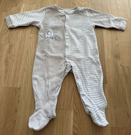 Smile - Pyjama bébé, taille 68, chaud et confortable ❄️