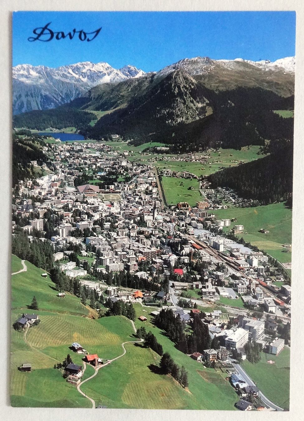Cartoline postali: Davos 1560 m – Usato da Fétigny venduto da Billy2miny