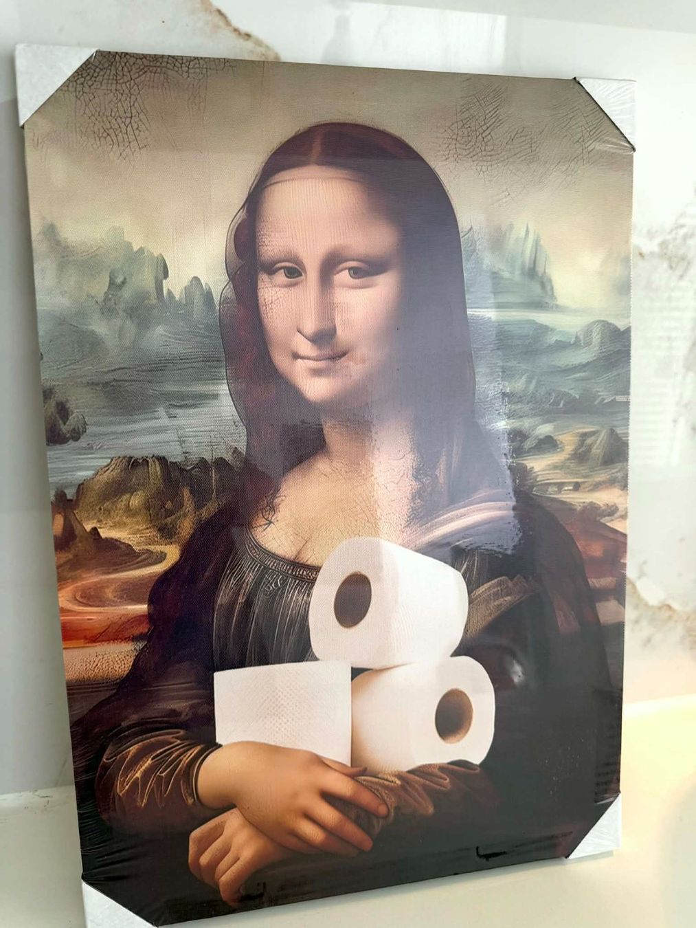 Foto & Immagini: Funky  Wandbild MONA LISA eu – Nuovo e nell'imballaggio originale da Bern venduto da MIR-IAM