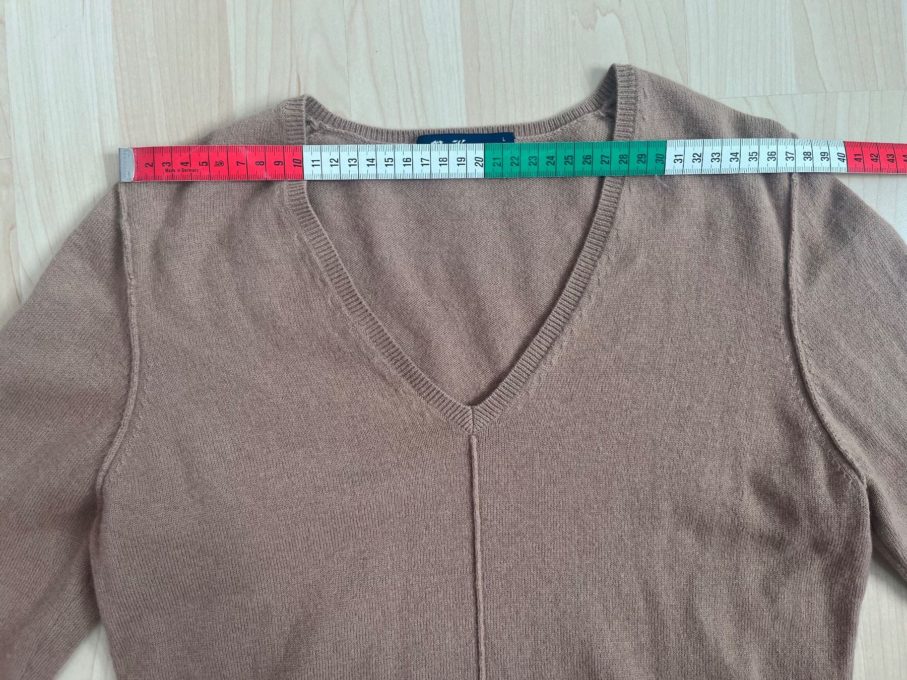 Pullover & Sweatshirts: McKenzy: hellbrauner Pullover, 100% Wolle, V-Ausschnitt M – Gebraucht aus Luzern von ellitussi 3