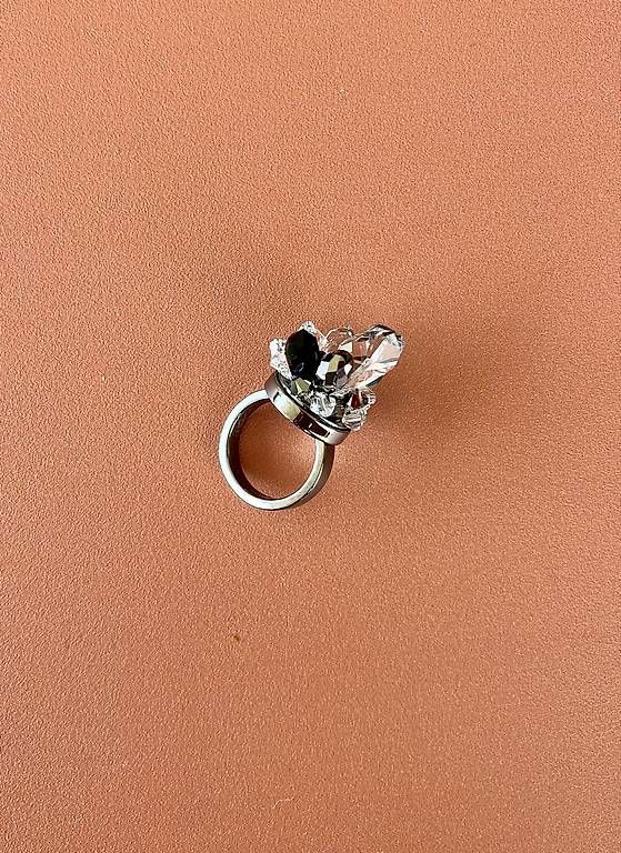 Swarovski Ringe: Atelier Swarovski Ring "Frost" - Grösse 52, originalverpackt – Neu und originalverpackt aus Cham von nininanana 1