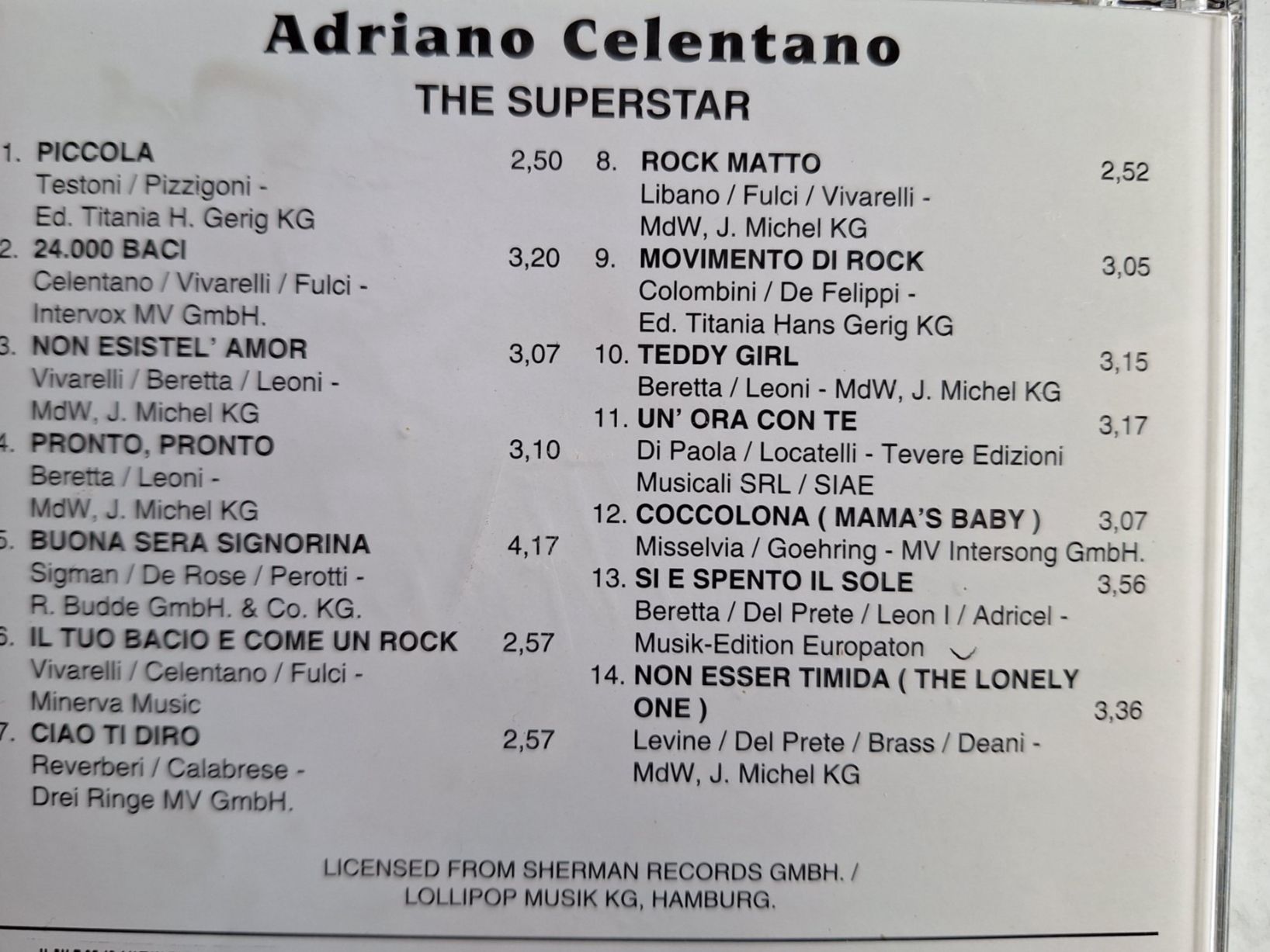 CD: 5 STK POPROCK CDS SAMMLUNG – Usato da Huttwil venduto da Kunterbuntli 4