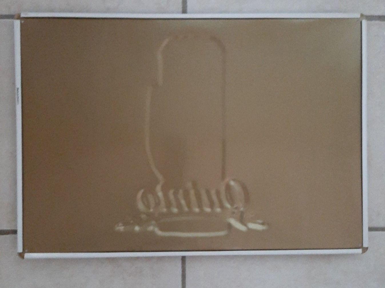 Feldschlösschen Insegne: Blechschild FELDSCHLÖSSCHEN QUINTO. – Usato da Buchs AG venduto da Cuescu 1