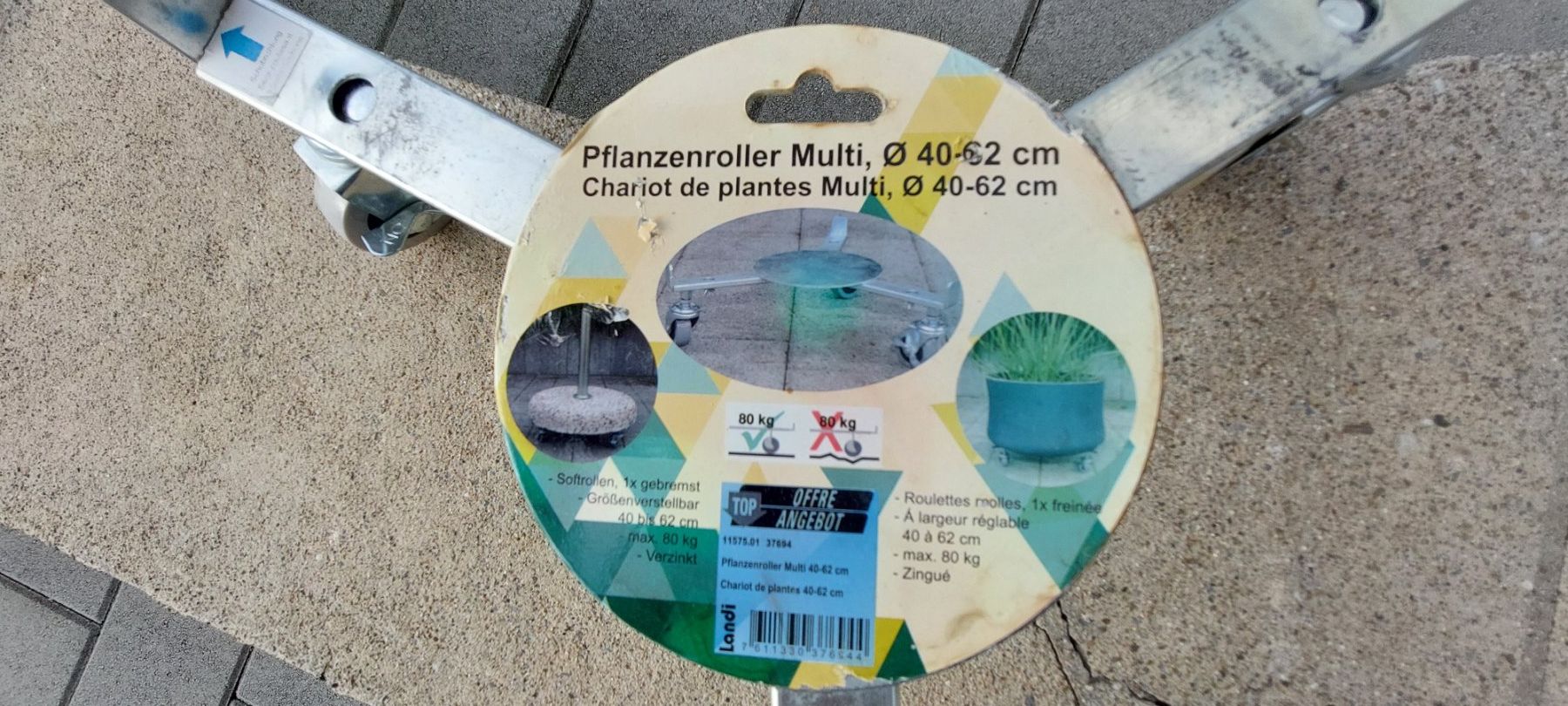 Vasi per fiori: Pflanzentopf-Roller – Usato da RAMLINSBURG venduto da AUDITT1999 1