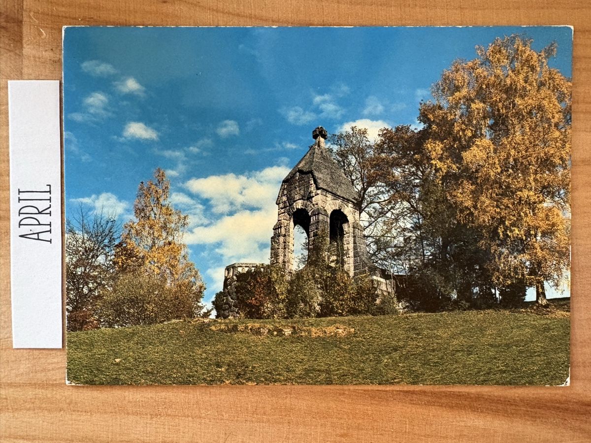 Cartoline postali: AK von Morgarten Denkmal – Usato da Rümlang venduto da Kartenpost1