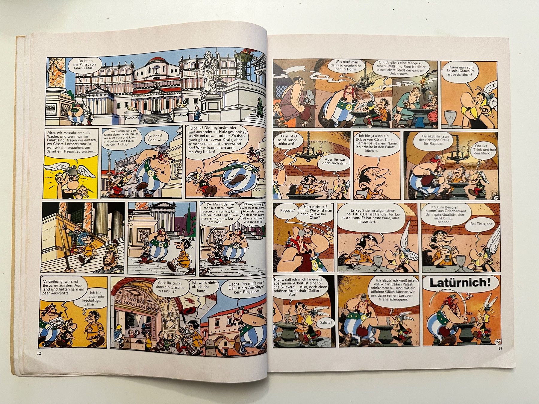 Fumetti: Altes Asterix Heft Band 18 – Usato da Münsingen venduto da Ganjam 4