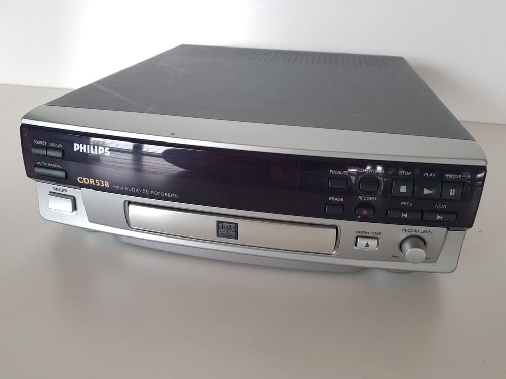 Philips CDR 538 Audio CD Recorder Kaufen auf Ricardo