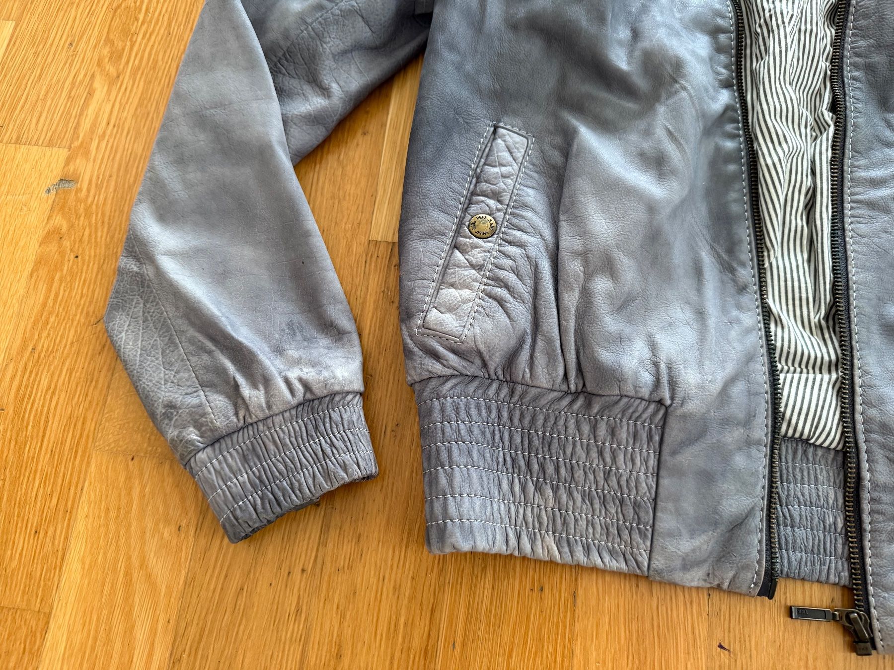 Pepe Jeans Giacche: Coole Pepe Jeans Lederjacke Grösse XS, – Usato da Bettlach venduto da Kvety 1