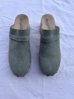 Mint grüne Soft clogs