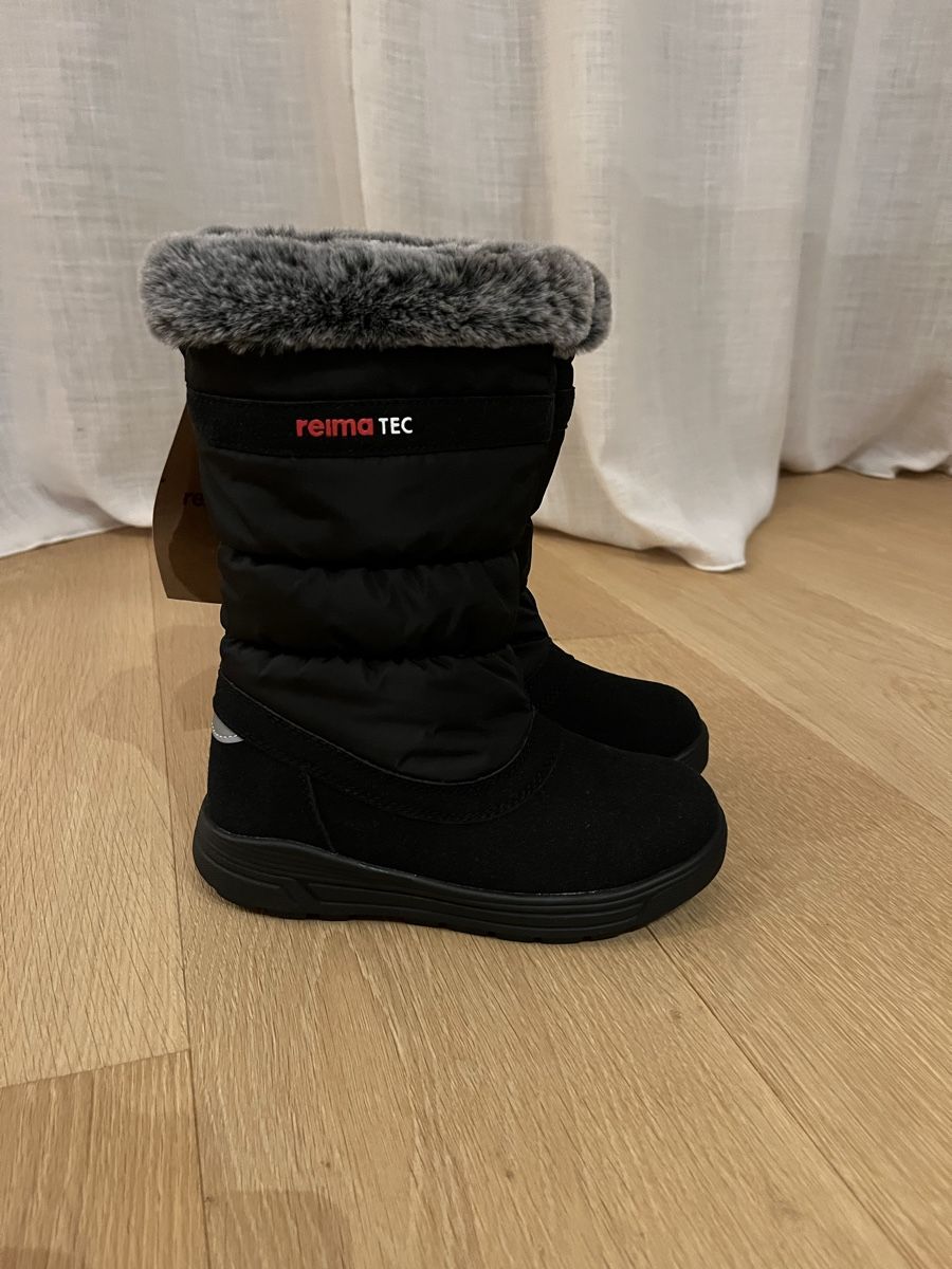 Reima Schuhe für Jungen: ReimaTec Winter Boots, Black, New with Tags, Size EU 33 – Neu und originalverpackt aus Planken von R4gskL7